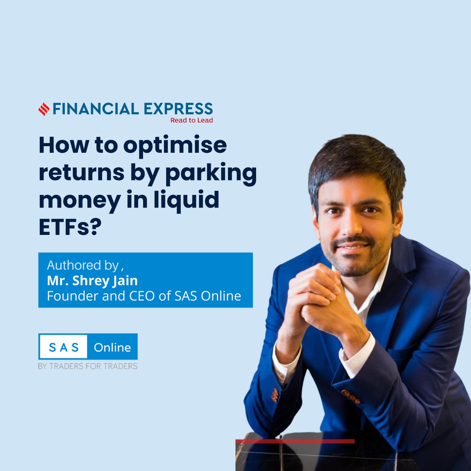 Exchange Traded Funds Optimise returns on your portfolio with liquid ETFs