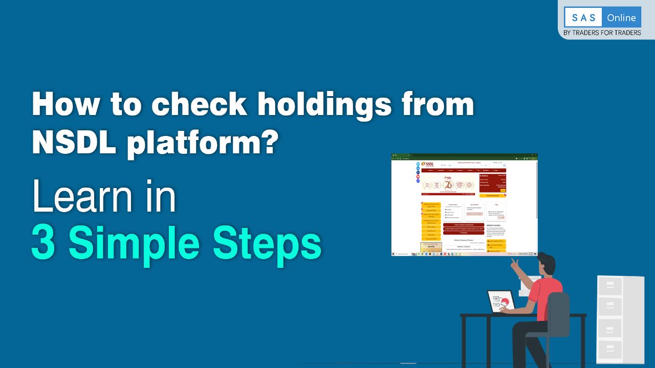 How to check holding from NSDL Register IDeAS Facility of NSDL