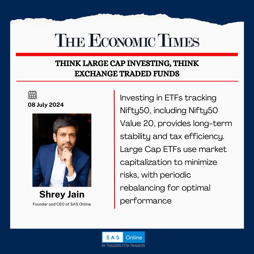 Think largecap investing, think Exchange Traded Funds