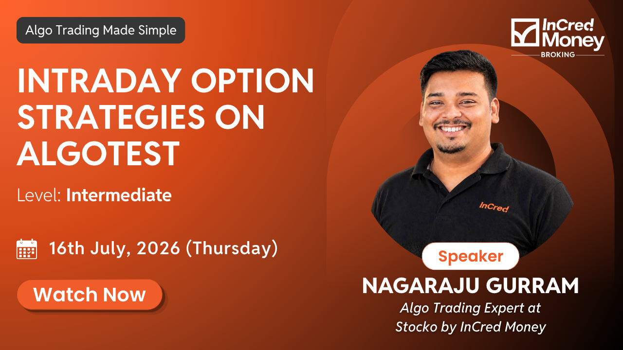 Intraday Option Strategies with Algotest